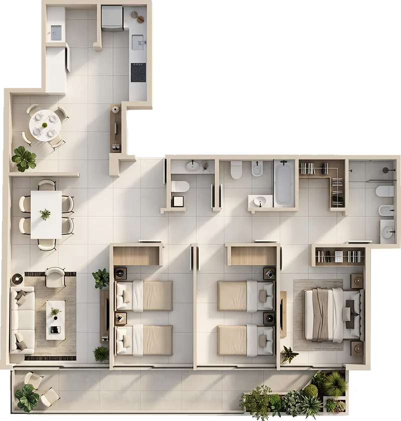 Plano Departamento 201