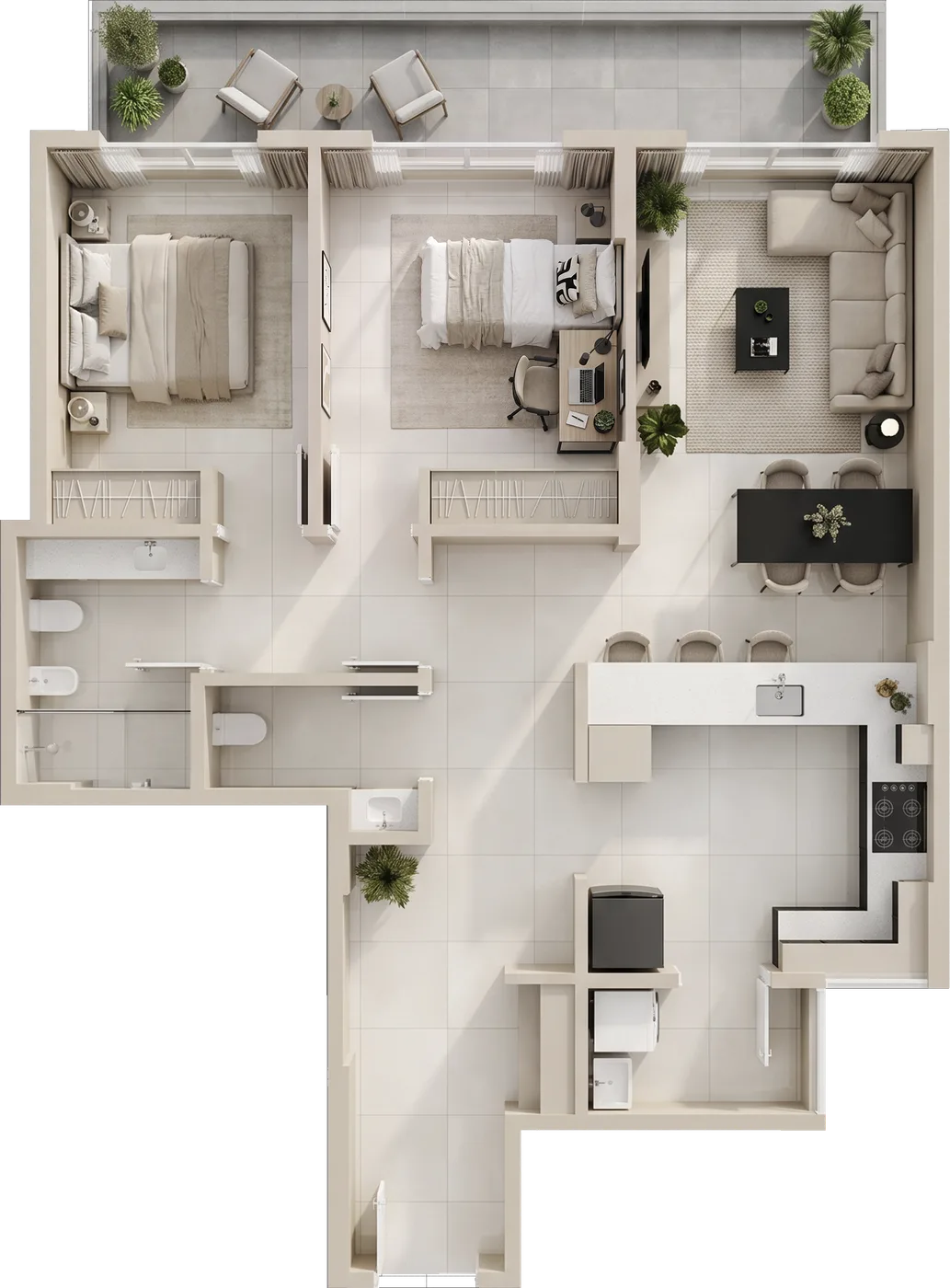 Plano Departamento 403