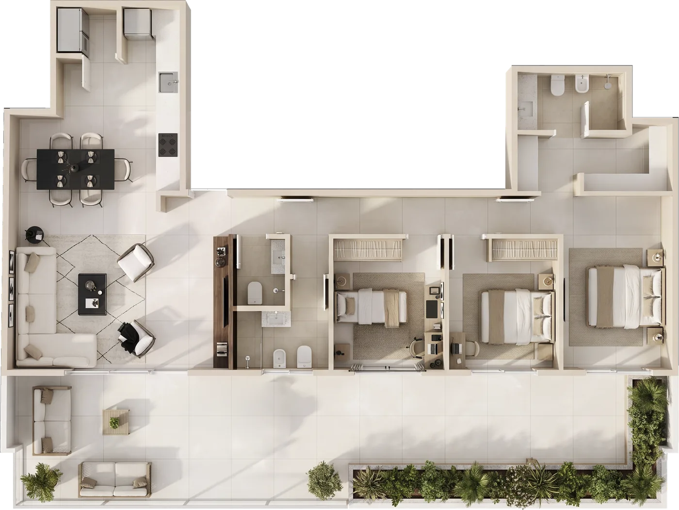 Plano Departamento 1101